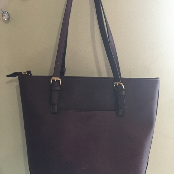 Elegant Purple Tote Bag - Picture 2 of 2